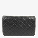 Chanel Classic Full Flap Bag Black Quilted Lambskin 24K Gold-Plated Hardware