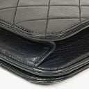 Chanel Classic Full Flap Bag Black Quilted Lambskin 24K Gold-Plated Hardware