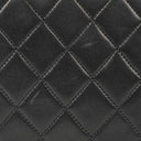 Chanel Classic Full Flap Bag Black Quilted Lambskin 24K Gold-Plated Hardware