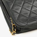 Chanel Classic Full Flap Bag Black Quilted Lambskin 24K Gold-Plated Hardware