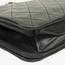 Chanel Classic Full Flap Bag Black Quilted Lambskin 24K Gold-Plated Hardware