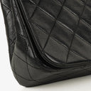 Chanel Classic Full Flap Bag Black Quilted Lambskin 24K Gold-Plated Hardware