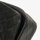 Chanel Classic Full Flap Bag Black Quilted Lambskin 24K Gold-Plated Hardware