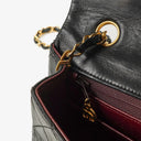 Chanel Classic Full Flap Bag Black Quilted Lambskin 24K Gold-Plated Hardware