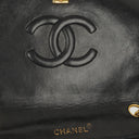 Chanel Classic Full Flap Bag Black Quilted Lambskin 24K Gold-Plated Hardware