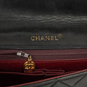 Chanel Classic Full Flap Bag Black Quilted Lambskin 24K Gold-Plated Hardware