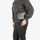 Chanel Classic Full Flap Bag Black Quilted Lambskin 24K Gold-Plated Hardware