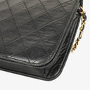 Chanel Classic Full Flap Bag Black Quilted Lambskin 24K Gold-Plated Hardware