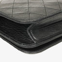Chanel Classic Full Flap Bag Black Quilted Lambskin 24K Gold-Plated Hardware