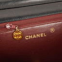 Chanel Classic Full Flap Bag Black Quilted Lambskin 24K Gold-Plated Hardware