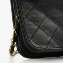 Chanel Classic Full Flap Bag Black Quilted Lambskin 24K Gold-Plated Hardware