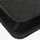 Chanel Classic Full Flap Bag Black Quilted Lambskin 24K Gold-Plated Hardware