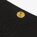 Chanel Classic Full Flap Bag Black Quilted Lambskin 24K Gold-Plated Hardware
