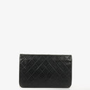 Chanel Classic Full Flap Bag Black Quilted Lambskin 24K Gold-Plated Hardware