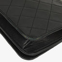 Chanel Classic Full Flap Bag Black Quilted Lambskin 24K Gold-Plated Hardware