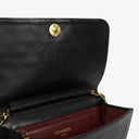 Chanel Classic Full Flap Bag Black Quilted Lambskin 24K Gold-Plated Hardware