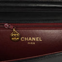 Chanel Classic Full Flap Bag Black Quilted Lambskin 24K Gold-Plated Hardware