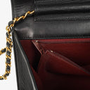 Chanel Classic Full Flap Bag Black Quilted Lambskin 24K Gold-Plated Hardware