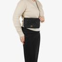Chanel Classic Full Flap Bag Black Quilted Lambskin 24K Gold-Plated Hardware