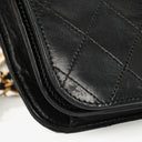 Chanel Classic Full Flap Bag Black Quilted Lambskin 24K Gold-Plated Hardware