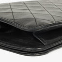 Chanel Classic Full Flap Bag Black Quilted Lambskin 24K Gold-Plated Hardware