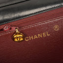 Chanel Classic Full Flap Bag Black Quilted Lambskin 24K Gold-Plated Hardware