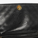 Chanel Classic Full Flap Bag Black Quilted Lambskin 24K Gold-Plated Hardware
