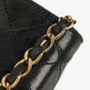 Chanel Classic Full Flap Bag Black Quilted Lambskin 24K Gold-Plated Hardware