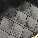 Chanel Classic Full Flap Bag Black Quilted Lambskin 24K Gold-Plated Hardware