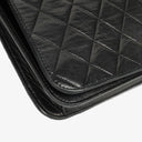 Chanel Classic Full Flap Bag Black Quilted Lambskin 24K Gold-Plated Hardware