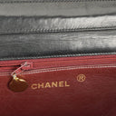 Chanel Classic Full Flap Bag Black Quilted Lambskin 24K Gold-Plated Hardware