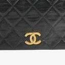 Chanel Classic Full Flap Bag Black Quilted Lambskin 24K Gold-Plated Hardware