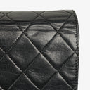 Chanel Classic Full Flap Bag Black Quilted Lambskin 24K Gold-Plated Hardware