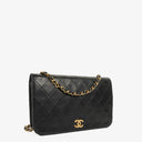 Chanel Classic Full Flap Bag Black Quilted Lambskin 24K Gold-Plated Hardware