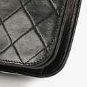 Chanel Classic Full Flap Bag Black Quilted Lambskin 24K Gold-Plated Hardware