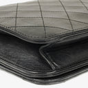 Chanel Classic Full Flap Bag Black Quilted Lambskin 24K Gold-Plated Hardware