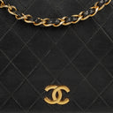 Chanel Classic Full Flap Bag Black Quilted Lambskin 24K Gold-Plated Hardware