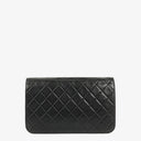 Chanel Classic Full Flap Bag Black Quilted Lambskin 24K Gold-Plated Hardware