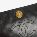Chanel Classic Full Flap Bag Black Quilted Lambskin 24K Gold-Plated Hardware