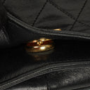 Chanel Classic Full Flap Bag Black Quilted Lambskin 24K Gold-Plated Hardware
