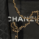 Chanel Classic Full Flap Bag Black Quilted Lambskin 24K Gold-Plated Hardware