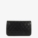 Chanel Classic Full Flap Bag Black Quilted Lambskin 24K Gold-Plated Hardware