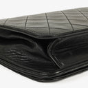Chanel Classic Full Flap Bag Black Quilted Lambskin 24K Gold-Plated Hardware