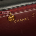 Chanel Classic Full Flap Bag Black Quilted Lambskin 24K Gold-Plated Hardware