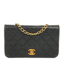 Chanel Classic Full Flap Bag Black Quilted Lambskin