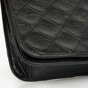 Chanel Classic Full Flap Bag Black Quilted Leather 24K Gold-Plated Hardware