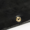 Chanel Classic Full Flap Bag Black Quilted Leather 24K Gold-Plated Hardware