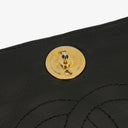 Chanel Classic Full Flap Bag Black Quilted Leather 24K Gold-Plated Hardware