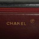 Chanel Classic Full Flap Bag Black Quilted Leather 24K Gold-Plated Hardware