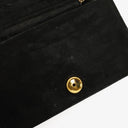 Chanel Classic Full Flap Bag Black Quilted Suede